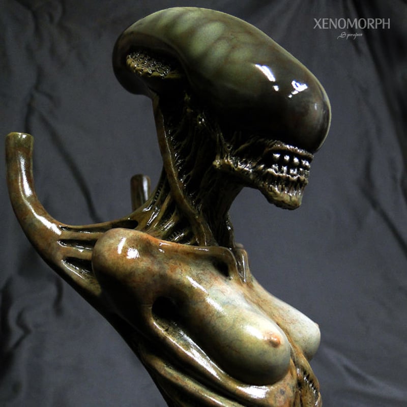 Xenomorph Bust 完成品 | Roswell Japan