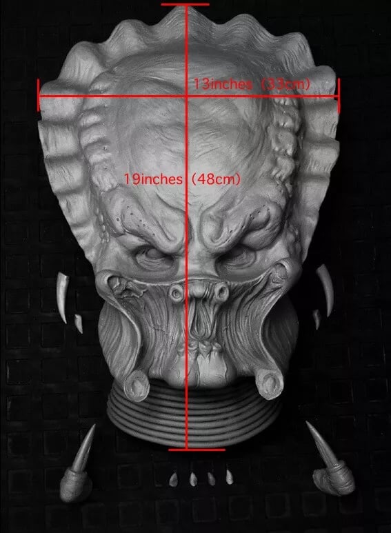 Predator Head Life-size Wall Hanger kit【2点のみ】 |