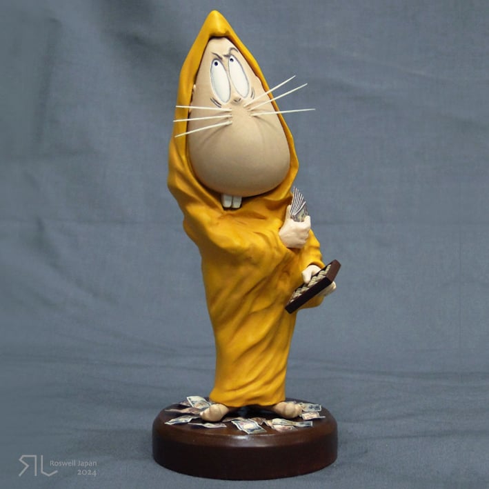 ねずみ男 ゲゲゲの鬼太郎 ねずみ男 復刻版 塗装済完成品 | Roswell Japan