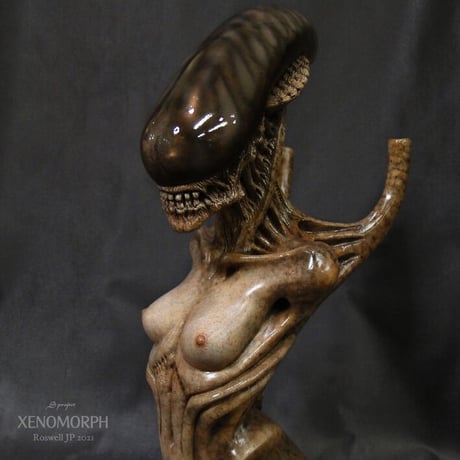 Xenomorph Bust 完成品