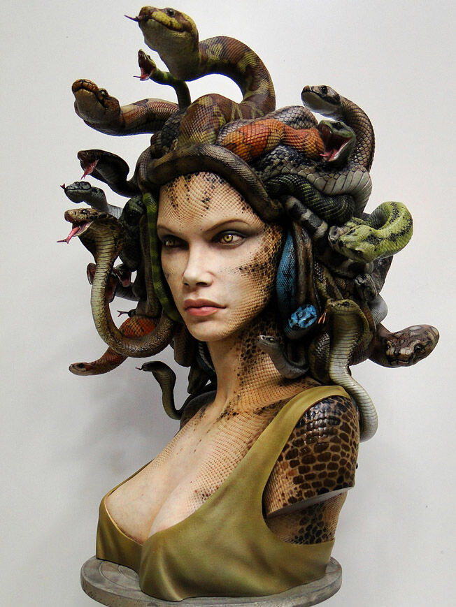 The Gorgon 1/2scale Bust kit【取り寄せ】 | Roswell Japan