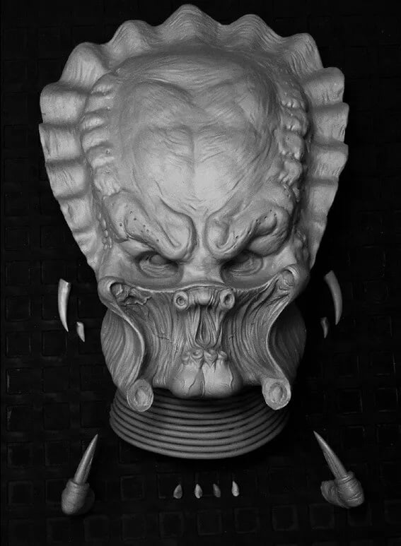 プレデターライフサイズヘッドディスプレー　　　 Predator Life-Size Head Display Predator Head Life-size Wall Hanger kit【2点のみ】 |