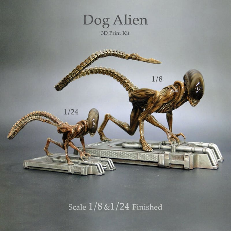 【極美品】ホットトイズ ドッグエイリアン ムービー・マスターピース】『エイリアン3』1／6スケール
