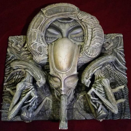 『エイリアン プラークキット』 H.R.ギーガー H.R. Giger Alien plaqueキット【入荷中】 | Roswell Japan