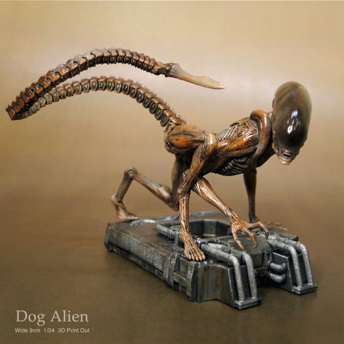 ALIEN 3 Dog Burster 1/1スケールモデルキット Alien 3 Dog Burster 1/1 Scale (1992) - Aliens - LastDodo