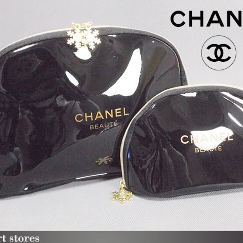 新品 限定 CHANEL beaute ノベルティ ポーチ ショルダーバッグ 黒