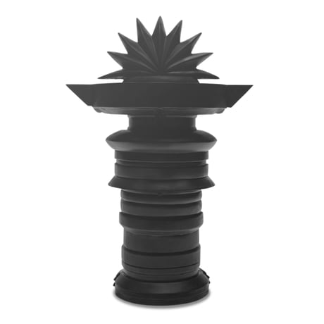 TOTEM Sculpture / BLACK SOLID