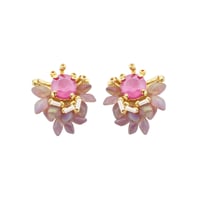 Tiara///dusty purple & pink