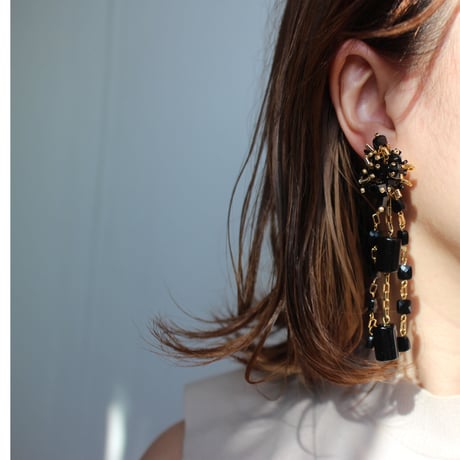 2WAY // Eleanor…Black (gold）