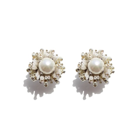 Mini ///  Silver & Pearl
