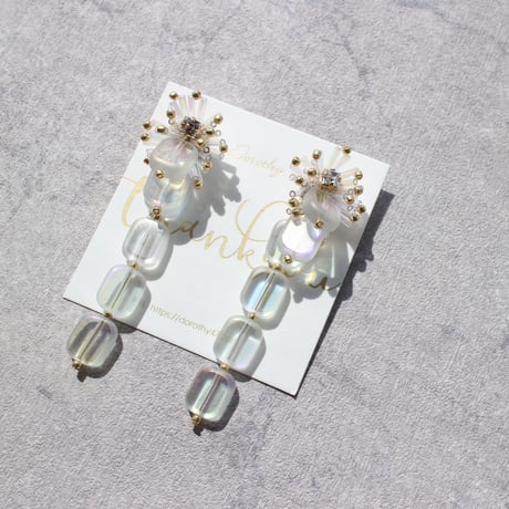 2WAY //Glass chain … clear