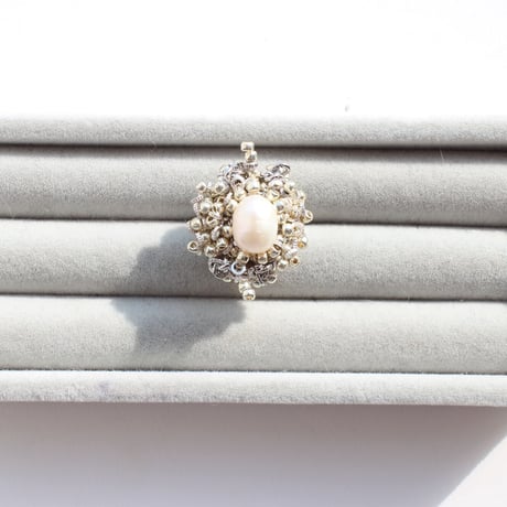 Gemstone /// Ring - silver