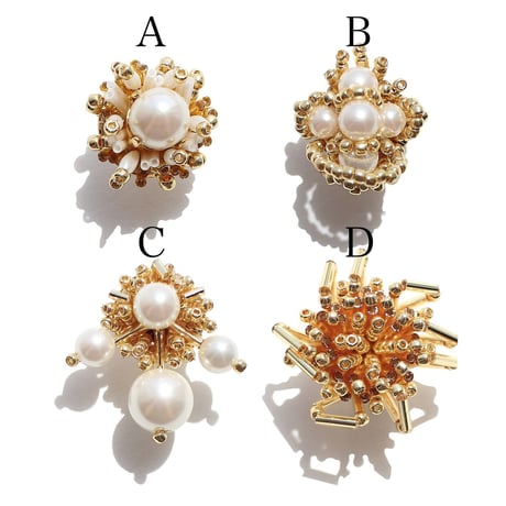 Mini ///  Gold & Pearl