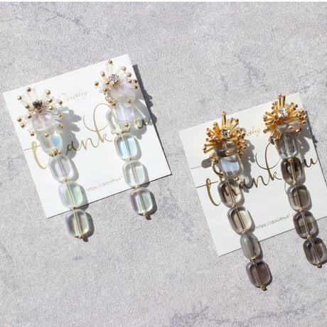 2WAY //Glass chain … clear