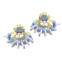 Dream...Blue opal & Yellow