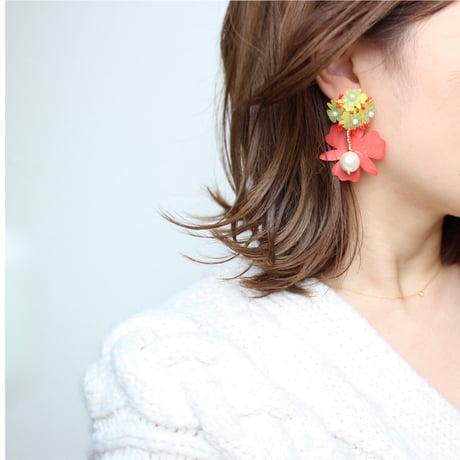 Multi Flower ///  Yellow & Orange red