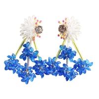( 2WAY ) Fashionable hedgehog /// Clear & Blue