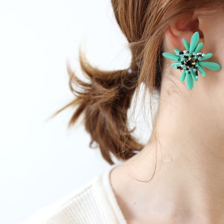 Gerbera...mint × black