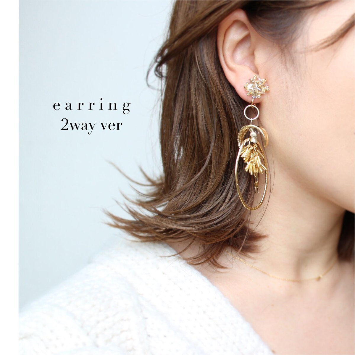 tme様 POETIC MIND my gate pierce ピアス ゴールド tme様 POETIC MIND
