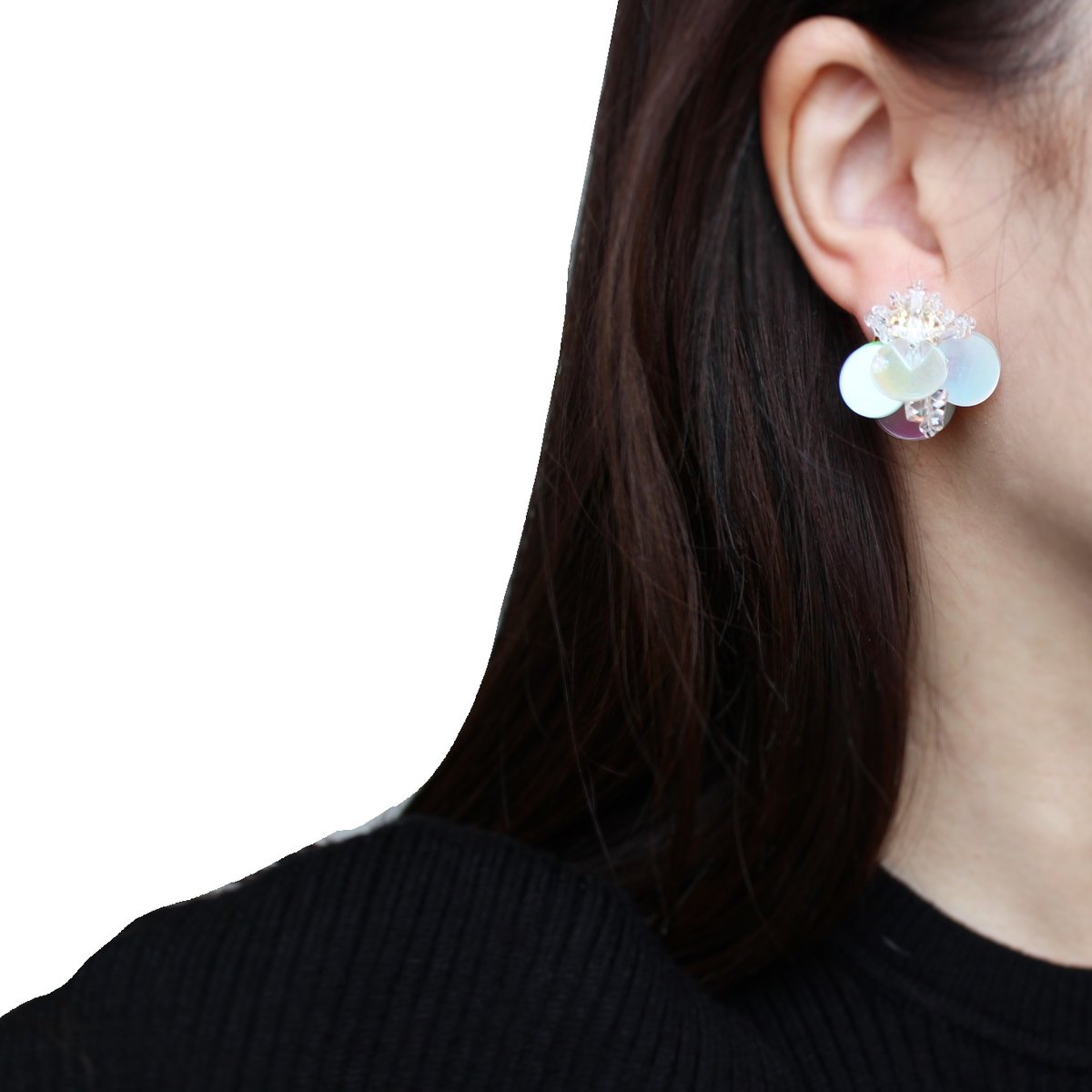 ♡ 空もようさま ♡ 2wayクリップイヤリング 2way 「 レディ 」 イヤリング