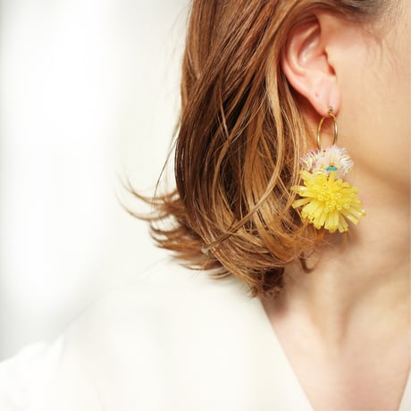 Spark hoop /// Aurora & yellow