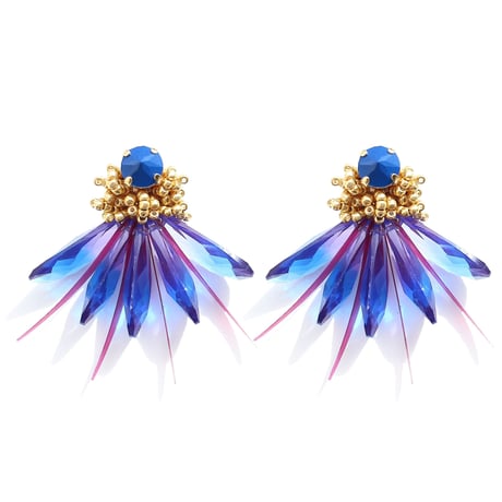 TOP only …plume /// Blue