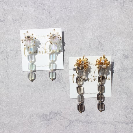 2WAY //Glass chain … clear