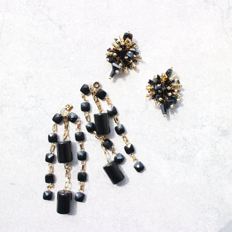 2WAY // Eleanor…Black (gold）