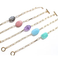 Gemstone /// bracelet