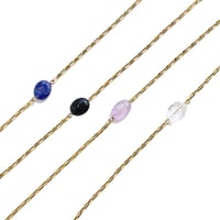 Gem stone Mini  /// bracelet