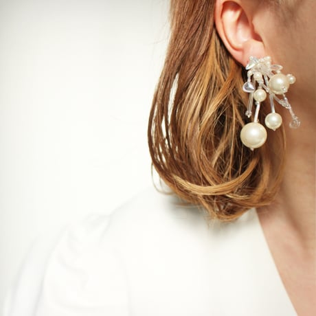 Clear shower & pearl