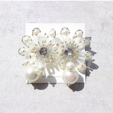 Royal pearl /// Clear…Silver '