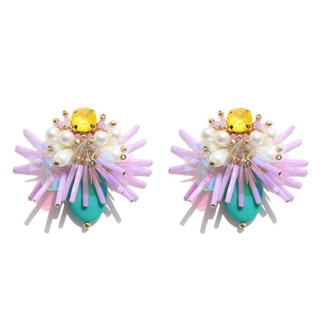 Charme…yellow&purple&mint