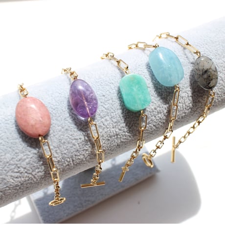 Gemstone /// bracelet