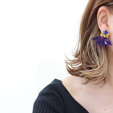 TOP only …plume /// Blue