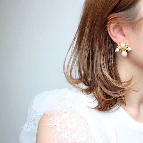 Mini ///  Gold & Pearl