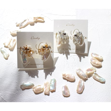 Water Pearl /// Gold・Silver