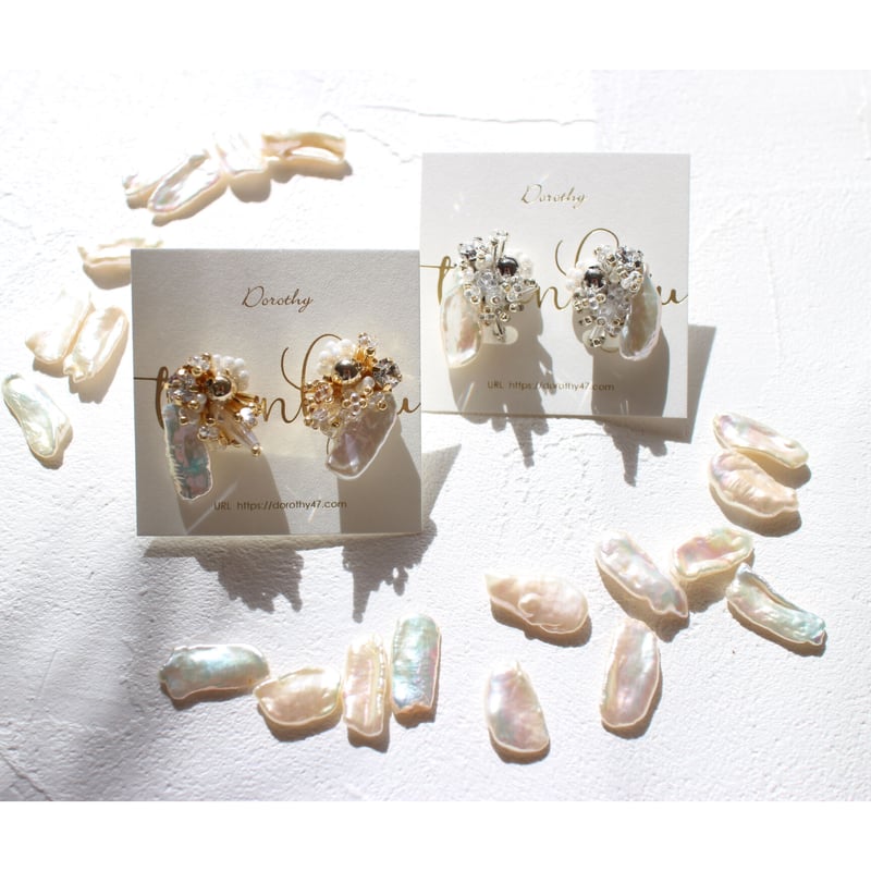 Water Pearl /// Gold・Silver | Dorothy Water Pearl /// Gold・Silver | Dorothy