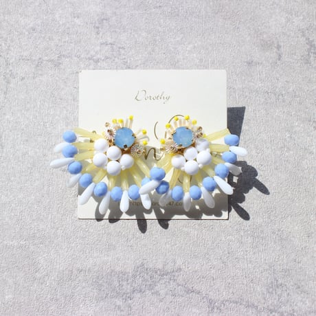 Dream...Blue opal & Yellow
