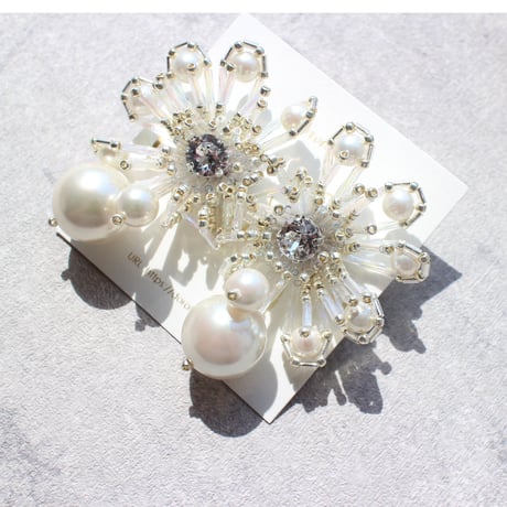 Royal pearl /// Clear…Silver '