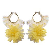 Spark hoop /// Aurora & yellow