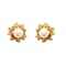 antique  gold chain /// Pearl