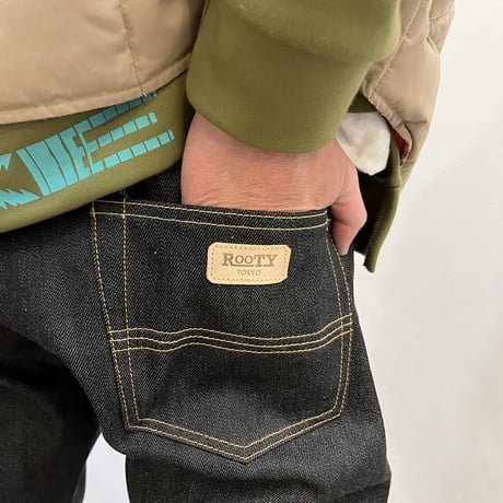 ROOTYTOKYO「 RRB」 Straight  DENIM PANTS