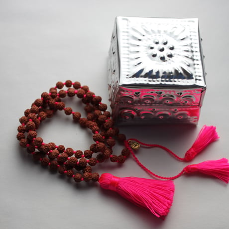 Necklace Rudraksha - 5mm(w/tin box)
