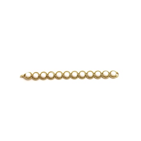TRIFARI White Lucite Bracelet（BL1393）