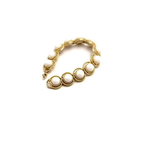 TRIFARI White Lucite Bracelet（BL1393）