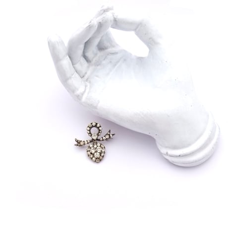 Victorian Paste Heart Brooch（BR2522）