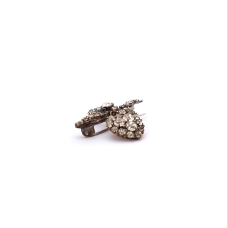 Victorian Paste Heart Brooch（BR2522）