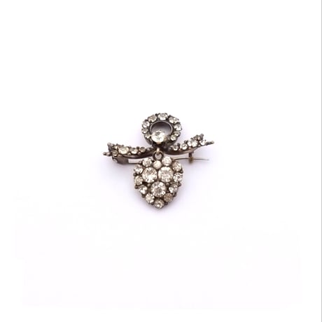 Victorian Paste Heart Brooch（BR2522）