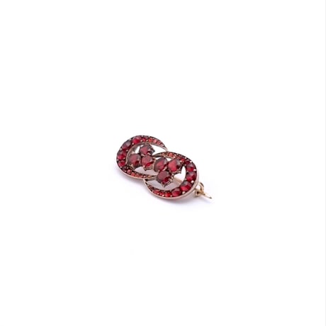 Victorian Bohemian Garnet Brooch（BR2523）